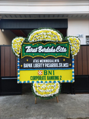 Papan Bunga Duka di Belian