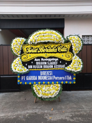 Papan Bunga Duka di Belian