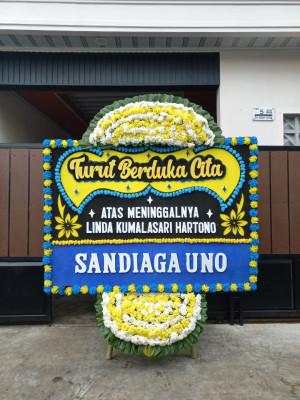Papan Bunga Duka di Belian